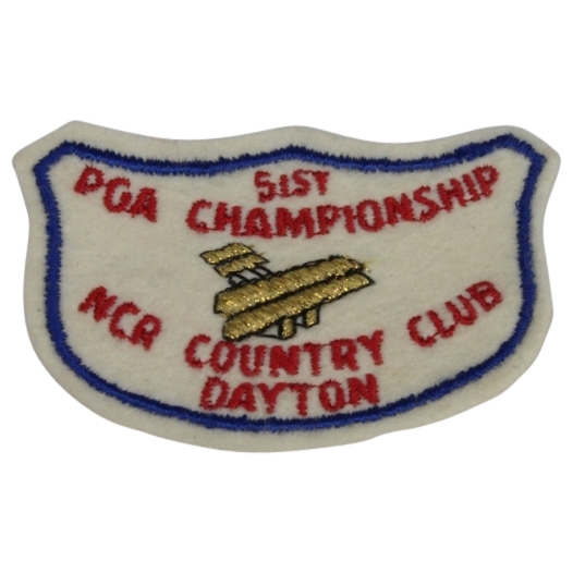 1969 PGA Championship at NCR CC Patch - Ray Floyd Winner