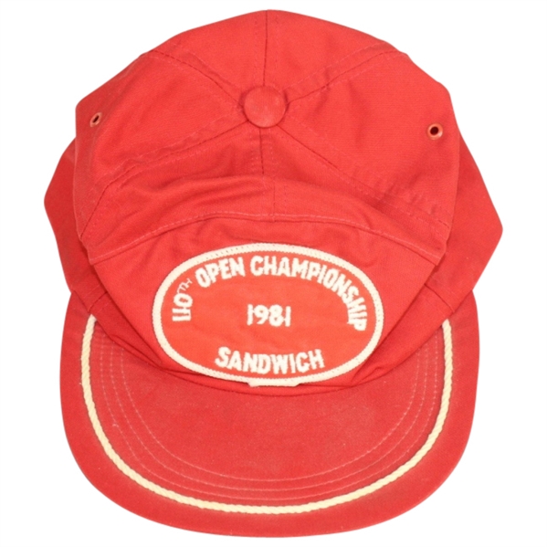1981 OPEN Championship at Royal St. George Hat - Bill Rogers Winner