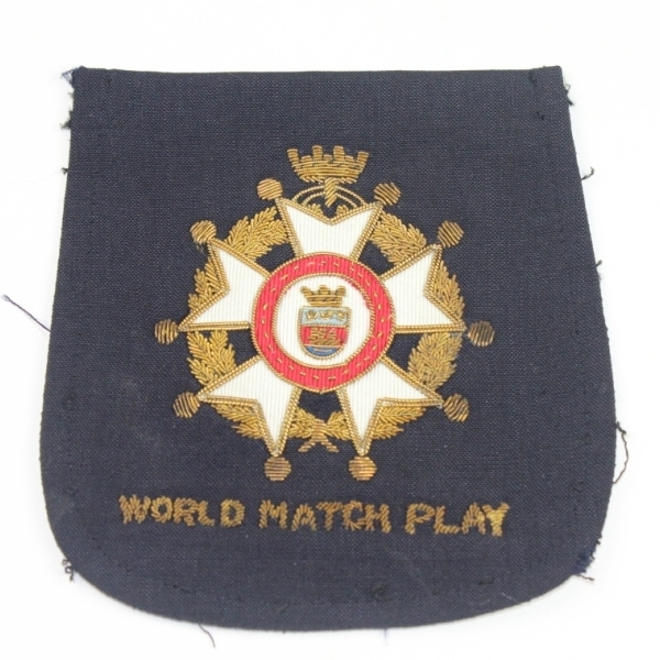 Undated World Match Play Embroidered Brest Pocket Patch