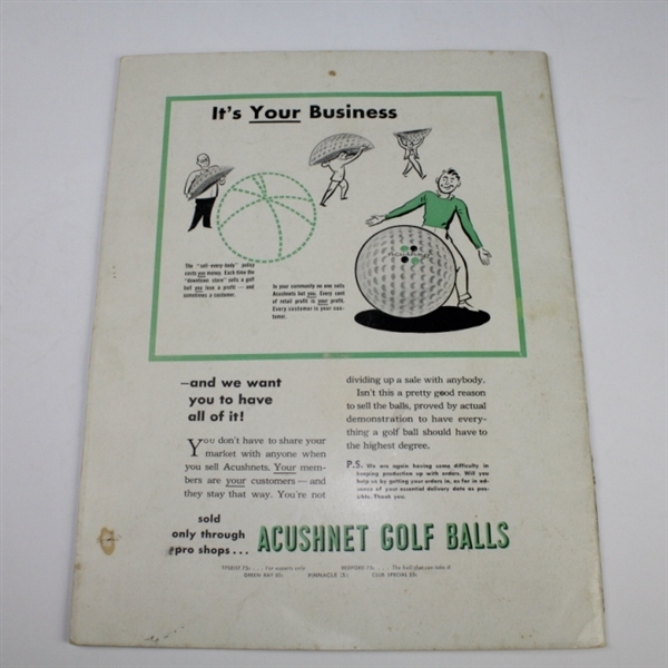 1939 Professional Golfer of America August Edition