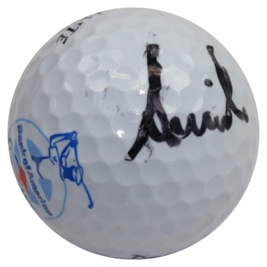 Annika Sorenstam Signed Bank of America Colonial Logo Golf Ball-Site of her PGA Tour Play