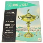 1951 Ryder Cup at Pinehurst CC Soft Cover Program-Sam Snead Captain