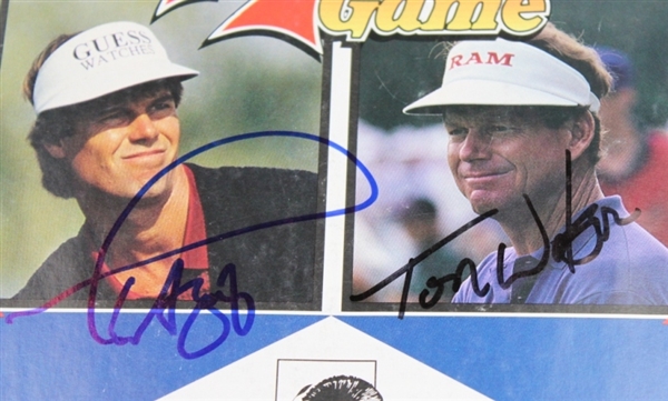 1994 'The Skins Game' Program Signed by Stewart, Couples, Azinger, and Watson JSA COA