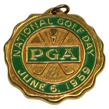 1959 National Golf Day Medal-Dow Finsterwald and Tommy Bolt