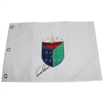 Arnold Palmer Signed Hall of Fame Embroidered Flag JSA COA