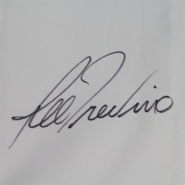 Lee Trevino Signed Hall of Fame Embroidered Flag JSA COA