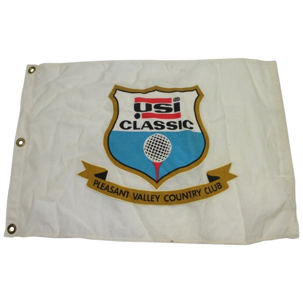 1972/73 USI Classic PGA Tour Embroidered Course Flown Flag - Pleasant Valley CC
