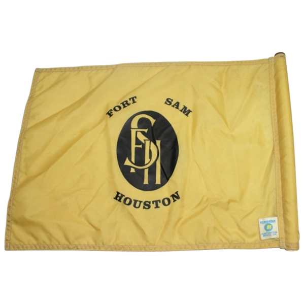 Fort Sam Houston Screen Flag-Site of Texas Open in the 50's and 60's