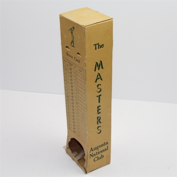 1953 Masters Periscope w/Past Champs Listed- Vintage Ben Hogan Autograph On Side