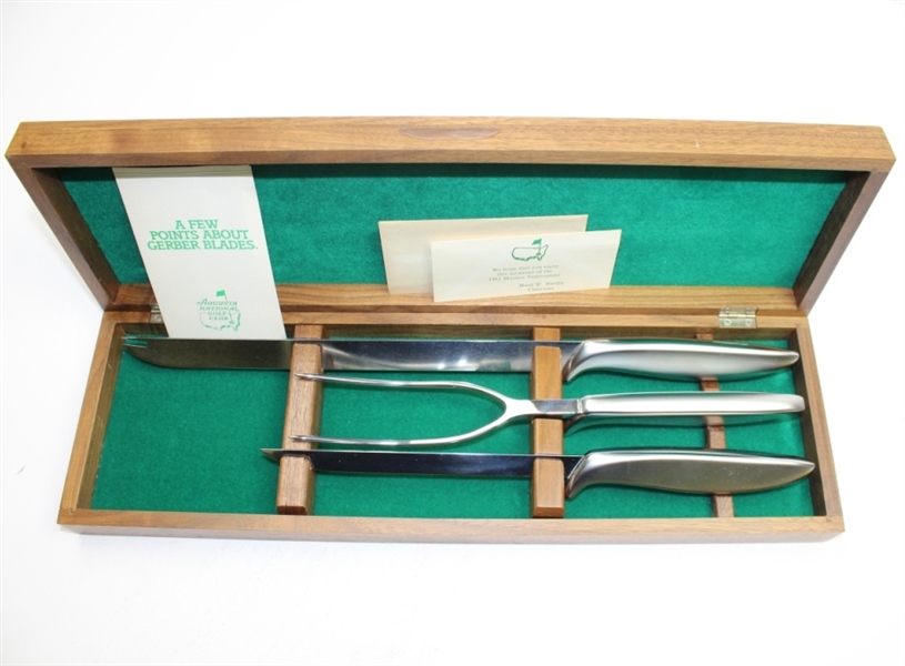 1982 Masters Gift - Cutlery Set with Gift Card and Directions Sheet