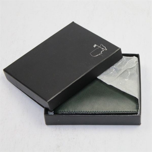 Augusta National Members Leather Wallet-Unused Condition With Prominent Logo & Box 