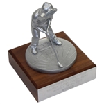 Pinehurst Putter Boy Sundail Statue - 2005 Member Guest Tournament Trophy