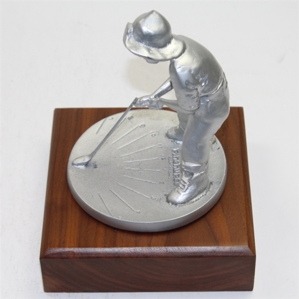 Pinehurst 'Putter Boy' Sundail Statue - 2005 Member Guest Tournament Trophy