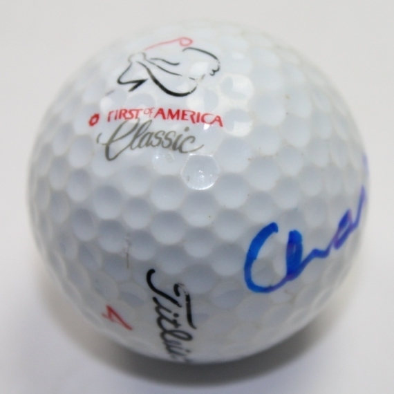 Charlie Sifford Signed 'First of America Classic' Logo Golf Ball JSA COA