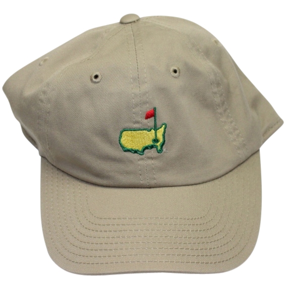 Augusta National Members Only Khaki Adjustable Hat