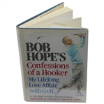 Golf Hall of Famer Bob Hope (d-2003) Signed Confessions of a Hooker Book JSA COA