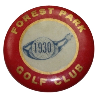 1930 Forest Park Golf Club Pin