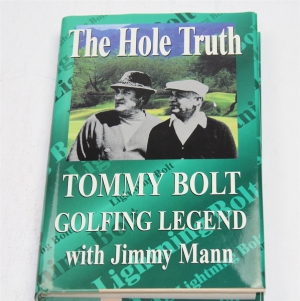 Tommy Bolt Signed Book 'The Whole Truth - Tommy Bolt Golfing Legend' JSA COA