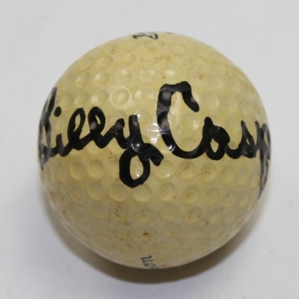 Billy Casper Signed 'Billy Casper Biltmore' Logo Golf Ball JSA COA