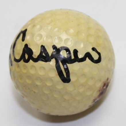 Billy Casper Signed 'Billy Casper Biltmore' Logo Golf Ball JSA COA