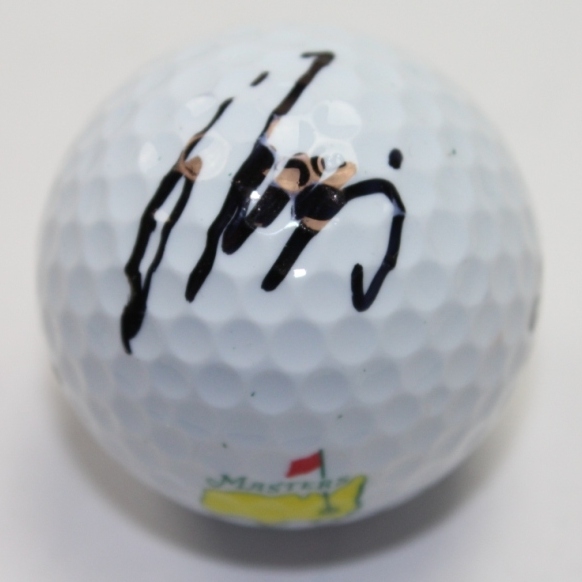 Ryo Ishikawa Signed Masters Logo Golf Ball JSA COA