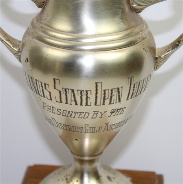 1965 Illinois State Open at Skokie C.C. Trophy - Jack Fleck