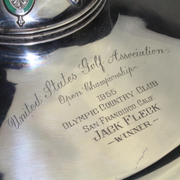 Jack Fleck's 1955 US Open at Olympic Club Personal Trophy - PLEASE READ