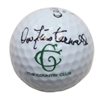 Dow Finsterwald Signed The Country Club Logo Golf Ball JSA COA