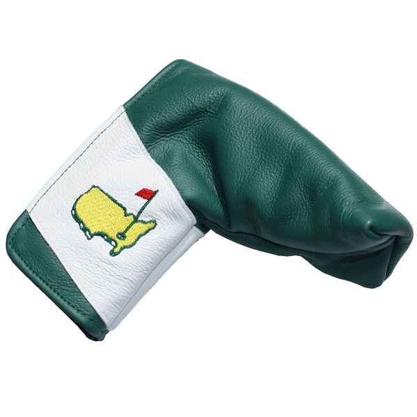 Undated Masters Logo Green White Putter Cover