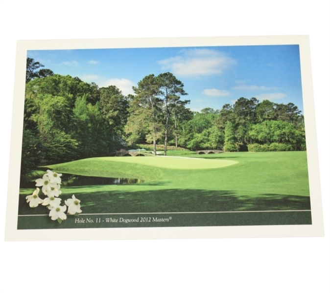 2012 Masters Lunch on Green Menu