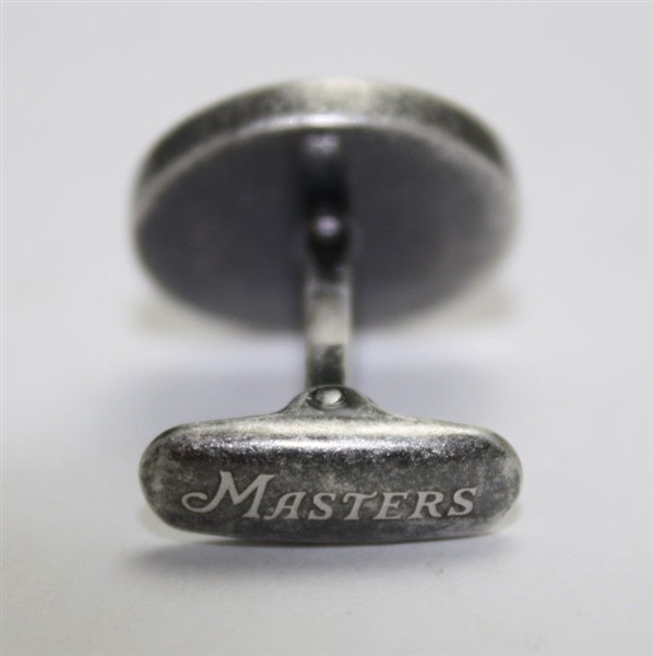 Masters Champions Medal Vintage Logo Nickel Cuff Links