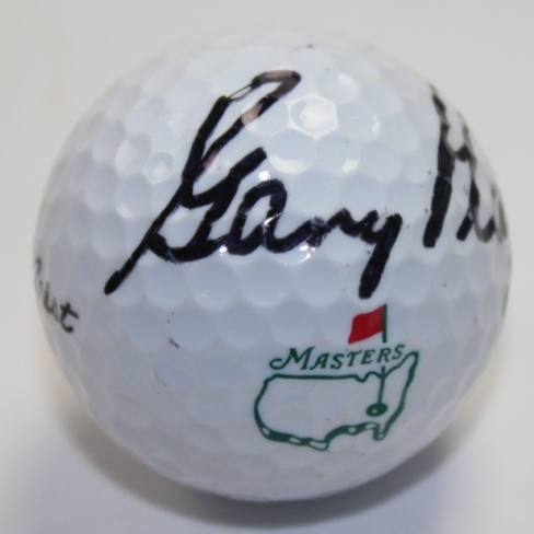 Gary Player Signed Augusta National Logo Golf Ball JSA COA