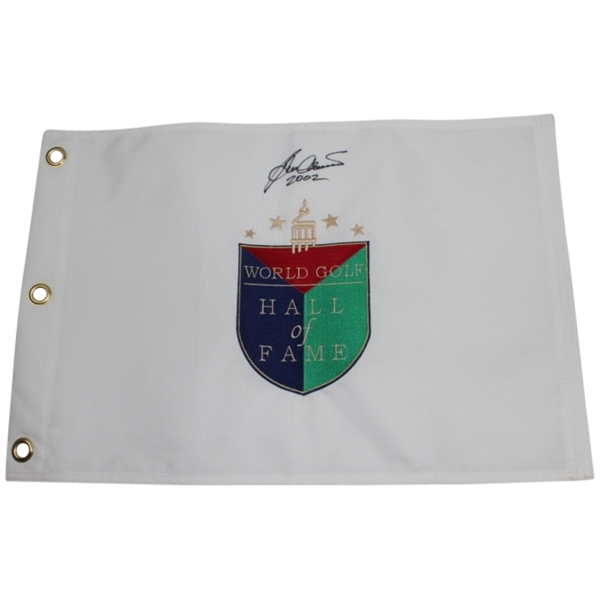 Ben Crenshaw Signed Hall of Fame Embroidered Flag JSA COA