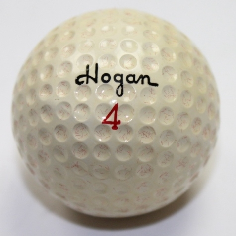 Ben Hogan Golf Ball Box W/Decorative Medallions Depicting Majors of Grand Slam -12 Hogan Balls 