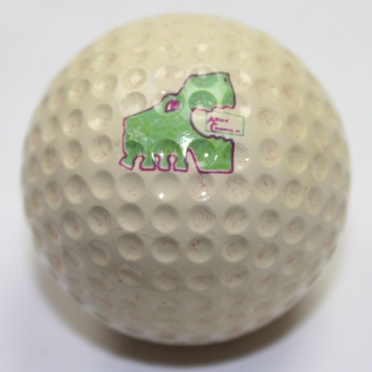 Ben Hogan Golf Ball Box W/Decorative Medallions Depicting Majors of Grand Slam -12 Hogan Balls 