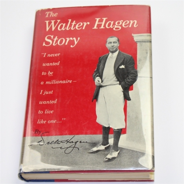 'The Walter Hagen Story' Book by Walter Hagen - Signed by Walter Hagen JSA COA
