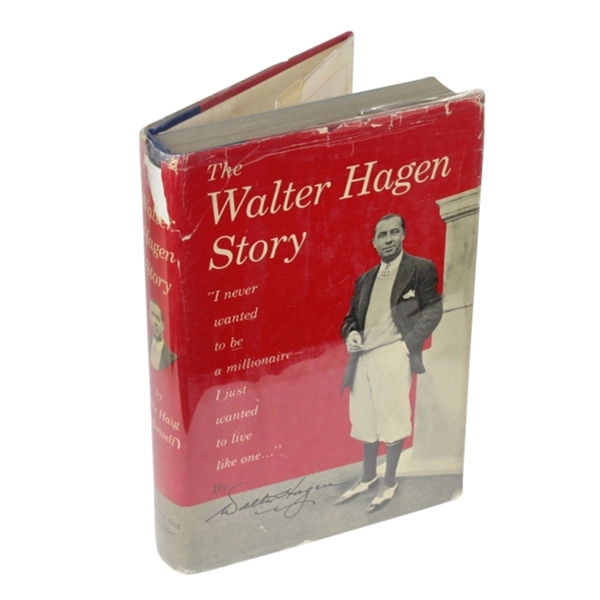 'The Walter Hagen Story' 1st Edition Book by Walter Hagen - Margaret Heck