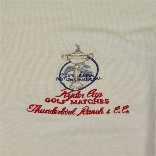 1955 Ryder Cup at Thunderbird Ranch & CC Golf Shirt