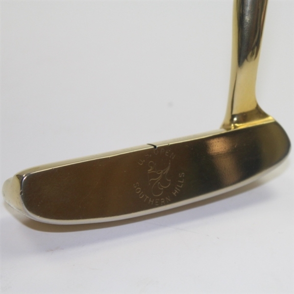 1977 US Open Southern Hills 24k Member Putter - Gold Plated