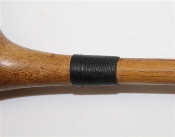 Spalding Triple Insert Hickory Shaft Wood - Brass Counter Weight