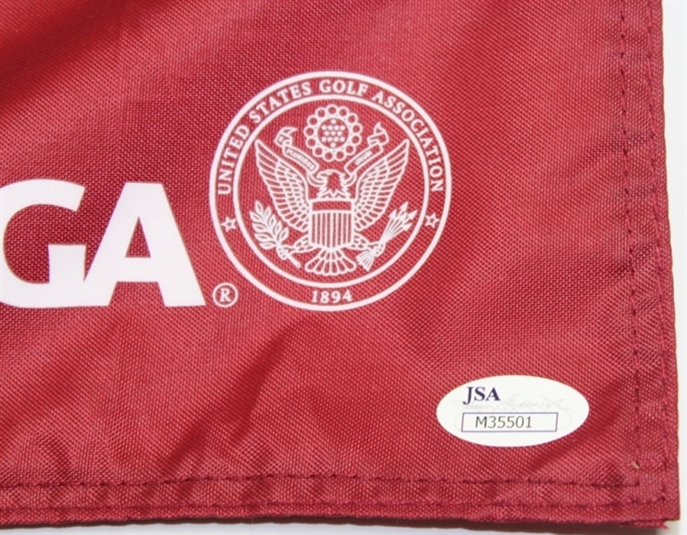 Rory McIlroy Signed 2011 US Open at Congressional Flag - Full PERFECT SILVER Autograph JSA #M35501