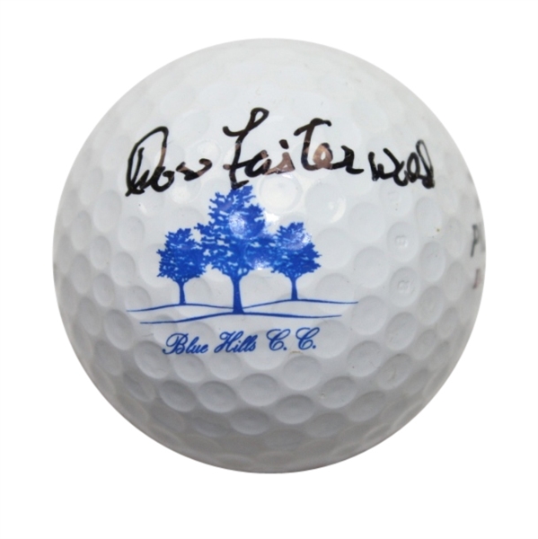 Dow Finsterwald Signed Blue Hills CC Logo Golf Ball JSA COA
