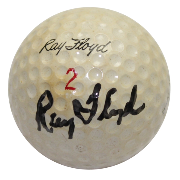Ray Floyd Signed 'Ray Floyd' Signature Golf Ball JSA COA