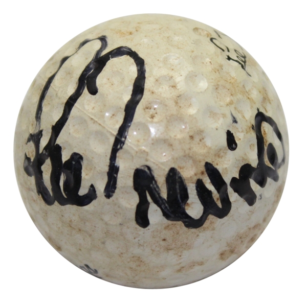 Lee Trevino Signed 'Lee Trevino' Signature Golf Ball JSA COA