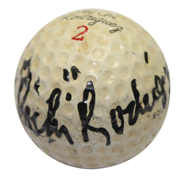 Chi-Chi Rodriguez Signed 'Chi-Chi Rodriguez' Signature Golf Ball JSA COA