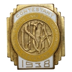 1938 Amateur Public Links Contestant Badge #111 - Cleveland