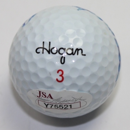 Jack Nicklaus Signed Ben Hogan Brand Golf Ball - FULL JSA #Y75521