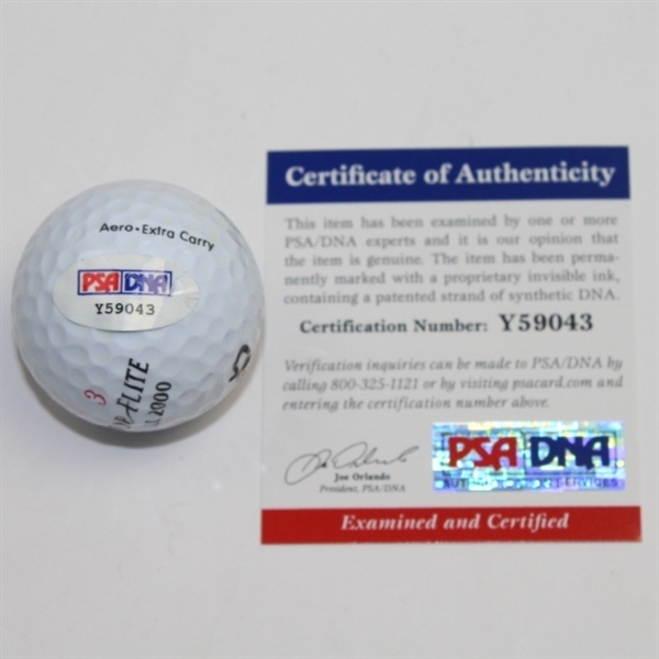 Gay Brewer Signed Golf Ball PSA/DNA #Y59043