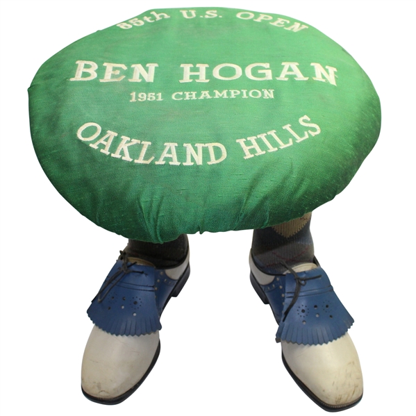 1985 US Open at Oakland Hills Ben Hogan Commemorative '1951 Champion' Display Stool 
