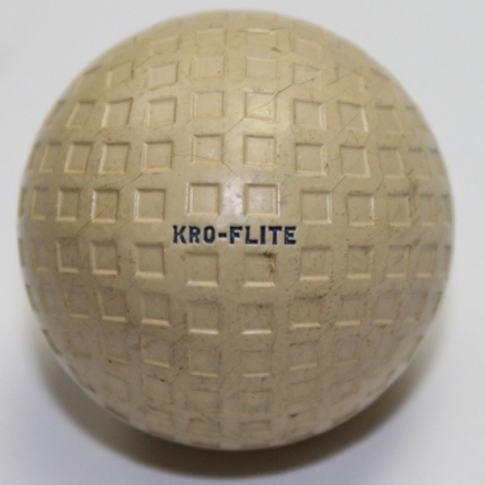 Mint Condition 1930's Spalding KroFlight Mesh Golf Ball
